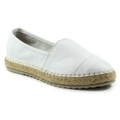 Lazy Dogz Corfu White Espadrille