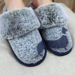 Lazy Dogz Dasher Blue Slipper -Elle Shoes Shop lazy dogz dasher blue slipper p4901 294014 medium