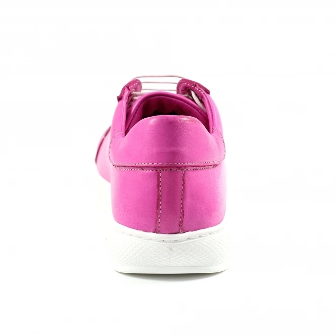 Lazy Dogz Forage Fuchsia Leather Trainer 6 Lazy Dogz Forage Fuchsia Leather Trainer - Image 6