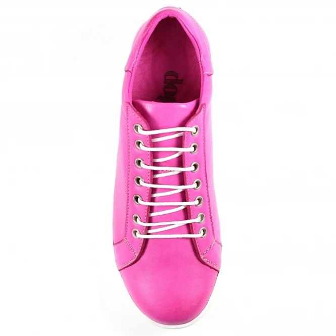 Lazy Dogz Forage Fuchsia Leather Trainer 8 Lazy Dogz Forage Fuchsia Leather Trainer - Image 8