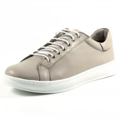 Lazy Dogz Forage Grey Leather Trainer -Elle Shoes Shop lazy dogz forage grey leather trainer p5700 343041 medium