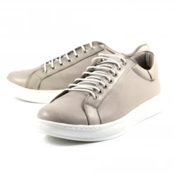 Lazy Dogz Forage Grey Leather Trainer -Elle Shoes Shop lazy dogz forage grey leather trainer p5700 343044 medium