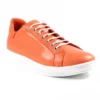 Lazy Dogz Forage Orange Leather Trainer