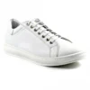 Lazy Dogz Forage White Leather Trainer