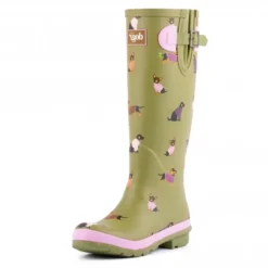 Lazy Dogz Harper Welly Green -Elle Shoes Shop lazy dogz harper welly green p5100 298710 medium