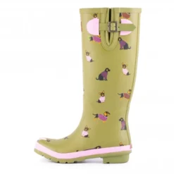 Lazy Dogz Harper Welly Green -Elle Shoes Shop lazy dogz harper welly green p5100 298722 medium