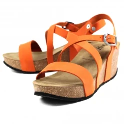 Lazy Dogz Seahouses Orange Sandal -Elle Shoes Shop lazy dogz seahouses orange sandal p5851 350301 medium