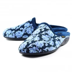 LLB Balmoral Blue Slipper -Elle Shoes Shop llb balmoral blue slipper p5536 331687 medium