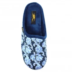 LLB Balmoral Blue Slipper -Elle Shoes Shop llb balmoral blue slipper p5536 331693 medium
