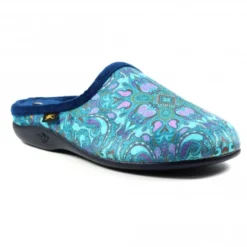 LLB Ivana Blue Mule Slipper