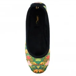 LLB Meribel Green Pump Slipper -Elle Shoes Shop llb meribel green pump slipper p5152 302904 medium
