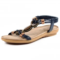 Lunar Adele Navy Sandal -Elle Shoes Shop lunar adele navy sandal p5611 337967 medium