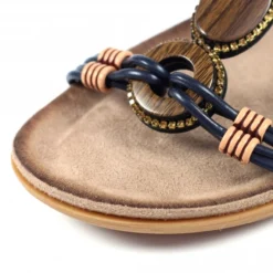 Lunar Adele Navy Sandal -Elle Shoes Shop lunar adele navy sandal p5611 337973 medium