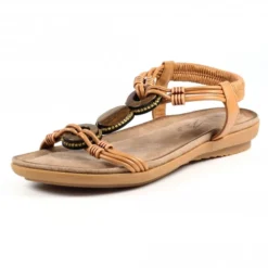 Lunar Adele Tan Sandal -Elle Shoes Shop lunar adele tan sandal p5612 337555 medium