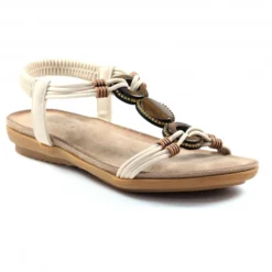 Lunar Adele White Sandal