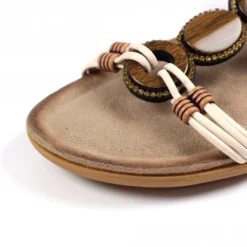 Lunar Adele White Sandal -Elle Shoes Shop lunar adele white sandal p5016 299160 medium