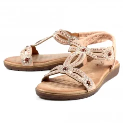 Lunar Arraso Pink Sandal -Elle Shoes Shop lunar arraso pink sandal p5928 355413 medium