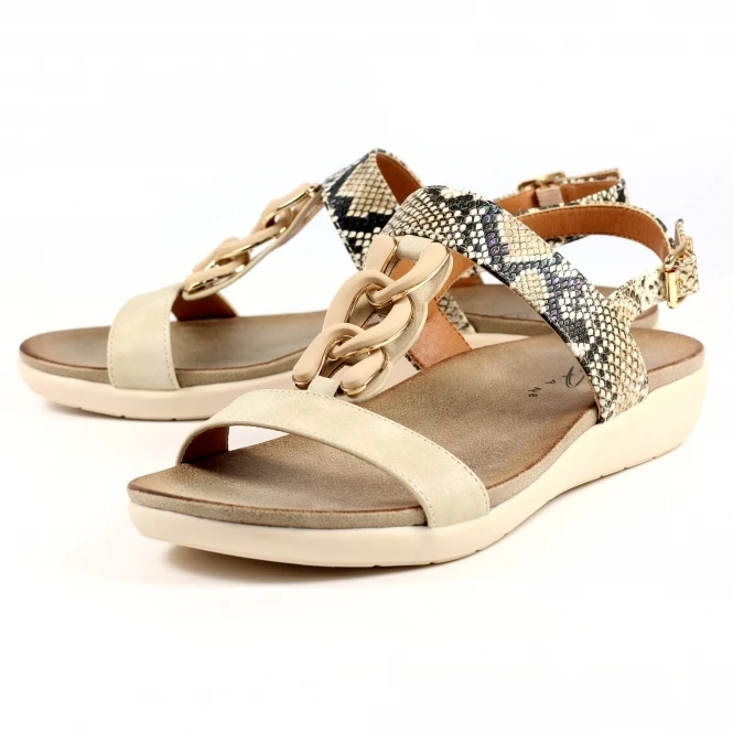 Lunar Bardon Beige Sandal 6 Lunar Bardon Beige Sandal - Image 6