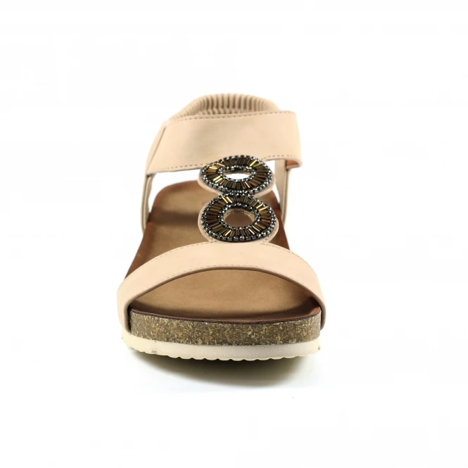 Lunar Barwell Beige Sandal 5 Lunar Barwell Beige Sandal - Image 5