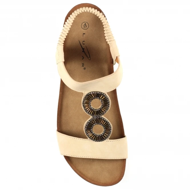 Lunar Barwell Beige Sandal 8 Lunar Barwell Beige Sandal - Image 8