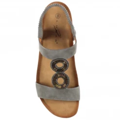 Lunar Barwell Grey Sandal -Elle Shoes Shop lunar barwell grey sandal p5659 340460 medium