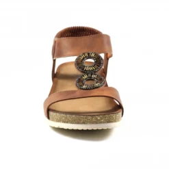 Lunar Barwell Tan Sandal 8 Lunar Barwell Tan Sandal -Elle Shoes Shop lunar barwell tan sandal p5660 340494 medium
