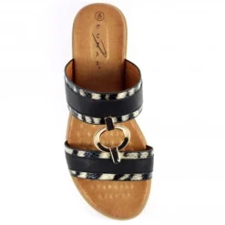 Lunar Bayswater Black Sandal -Elle Shoes Shop lunar bayswater black sandal p5696 342829 medium