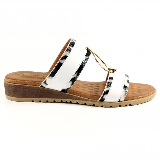 Lunar Bayswater White Sandal 2 Lunar Bayswater White Sandal - Image 2
