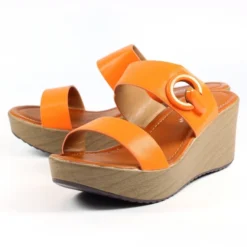Lunar Bernie Orange Sandal -Elle Shoes Shop lunar bernie orange sandal p5575 335854 medium