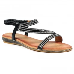 Lunar Blaise II Black Sandal