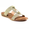 Lunar Calow Gold Sandal