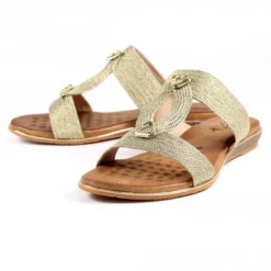 Lunar Calow Gold Sandal -Elle Shoes Shop lunar calow gold sandal p5645 339837 medium