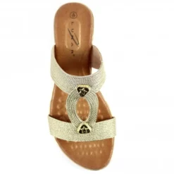 Lunar Calow Gold Sandal -Elle Shoes Shop lunar calow gold sandal p5645 339838 medium