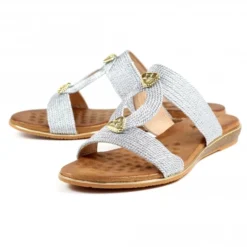 Lunar Calow Silver Sandal -Elle Shoes Shop lunar calow silver sandal p5646 339891 medium