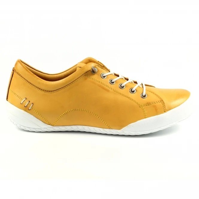 Lunar Carrick Yellow Shoe 2 Lunar Carrick Yellow Shoe - Image 2