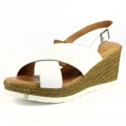 Lunar Chateux White Sandal -Elle Shoes Shop lunar chateux white sandal p5835 348269 medium