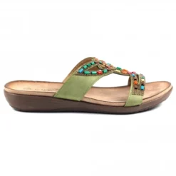 Elle Shoes Shop -Elle Shoes Shop lunar chill khaki sandal p5665 340691 medium