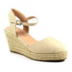 Lunar Corbridge Beige Wedge