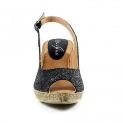 Lunar Doretta Black Wedge Sandal 11 Lunar Doretta Black Wedge Sandal -Elle Shoes Shop lunar doretta black wedge sandal p5767 345350 medium