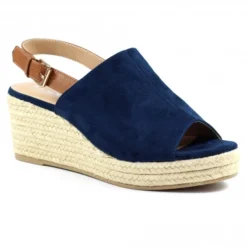 Lunar Embleton Navy Wedge