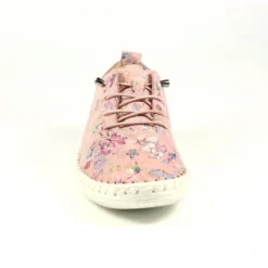 Lunar Exbury Pink Leather Plimsoll 13 Lunar Exbury Pink Leather Plimsoll -Elle Shoes Shop lunar exbury pink leather plimsoll p5053 300336 medium