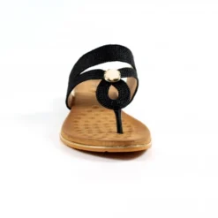 Lunar Ezra Black Sandal -Elle Shoes Shop lunar ezra black sandal p5647 339943 medium