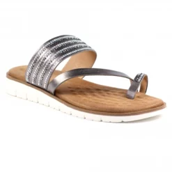 Lunar Felicity Pewter Sandal