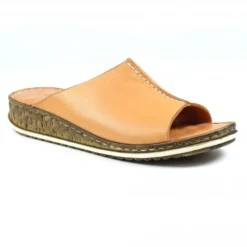 Lunar Harmony Tan Leather Sandal