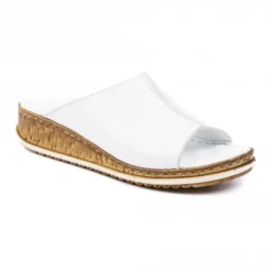 Lunar Harmony White Leather Sandal