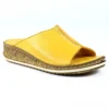 Lunar Harmony Yellow Leather Sandal