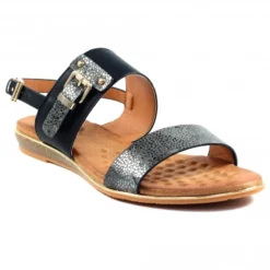 Lunar Horton Black Sandal
