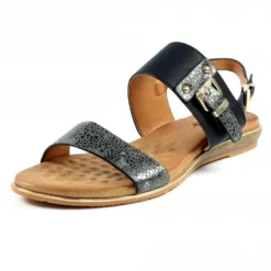 Lunar Horton Black Sandal 10 Lunar Horton Black Sandal -Elle Shoes Shop lunar horton black sandal p5674 341178 medium