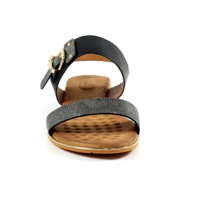 Lunar Horton Black Sandal 4 Lunar Horton Black Sandal - Image 4