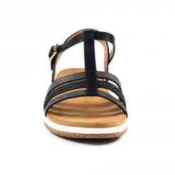Lunar Malbec Black Sandal -Elle Shoes Shop lunar malbec black sandal p5926 355317 medium